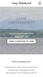 Mobile Screenshot of campmattakeesett.org